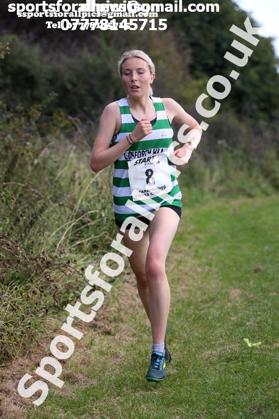 Senior womens relay, Sunderland Harriers Cross Country, Farrington, Sunderland. Photo: David T. Hewitson/Sports for All Pics